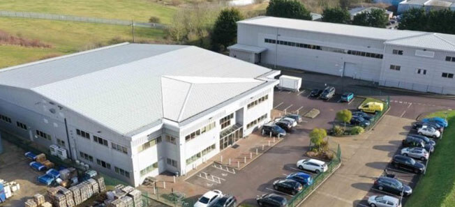 Central Pharmas two buildings in Haverhill, UK